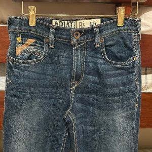 Ariat denim B5 slim Boys Sz 14